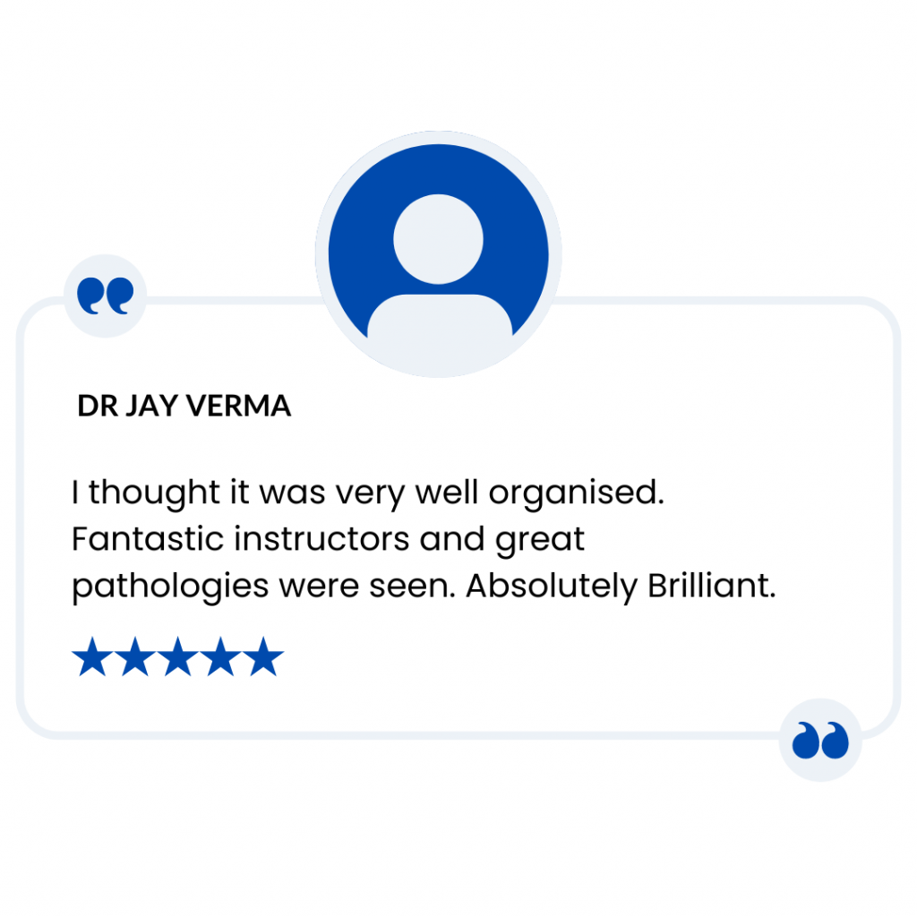 Client review for msk ultrasound course