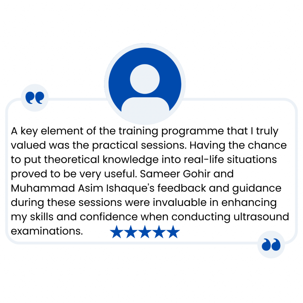 Client review for msk ultrasound course